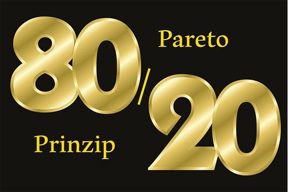 80/20 Pareto Prinzip